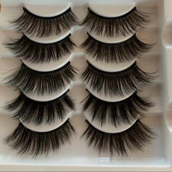 5 pairs Magnetic Eyelashes with Eyeliner Reusable - Picture 4 of 4